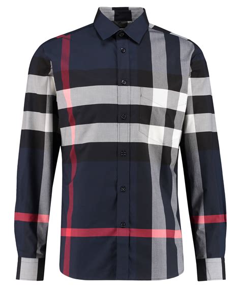 burberry hemd herren kariert|Burberry hemden für herren.